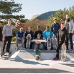 Refugees und Skateboarding