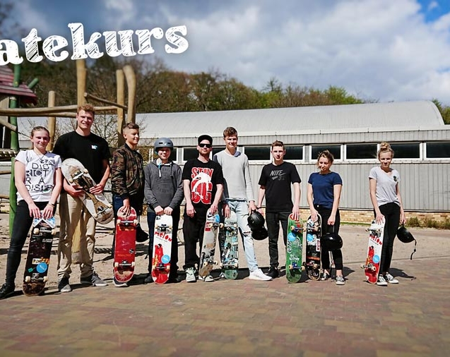 Skateboard Schnupperkurs an Selliner Schule